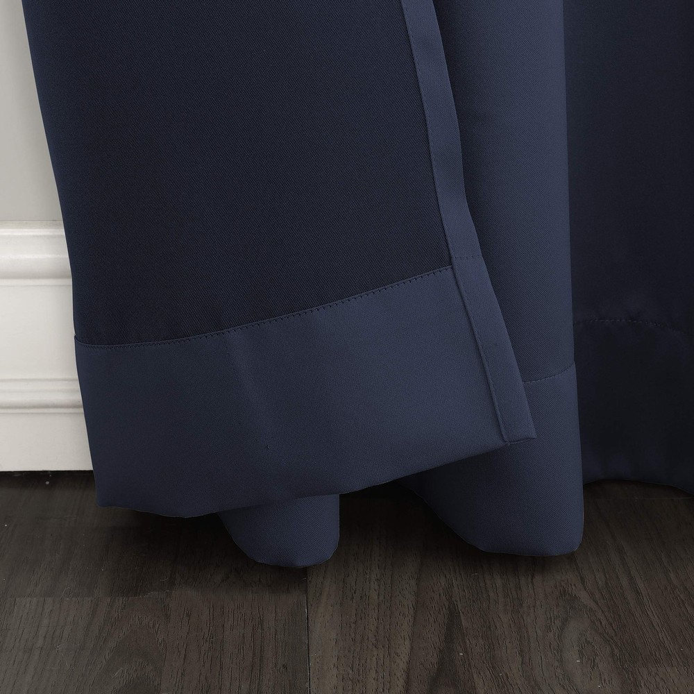 Sun Zero Barrow Energy Efficient Rod Pocket Curtain Single Panel
