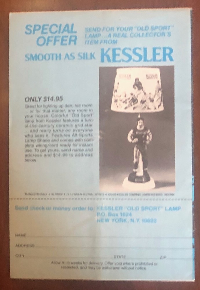 1979 Kessler Football Handbook