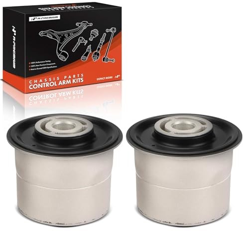 2 x Front To Frame & Front To Axle Control Arm Bushing Kit, Compatible with
