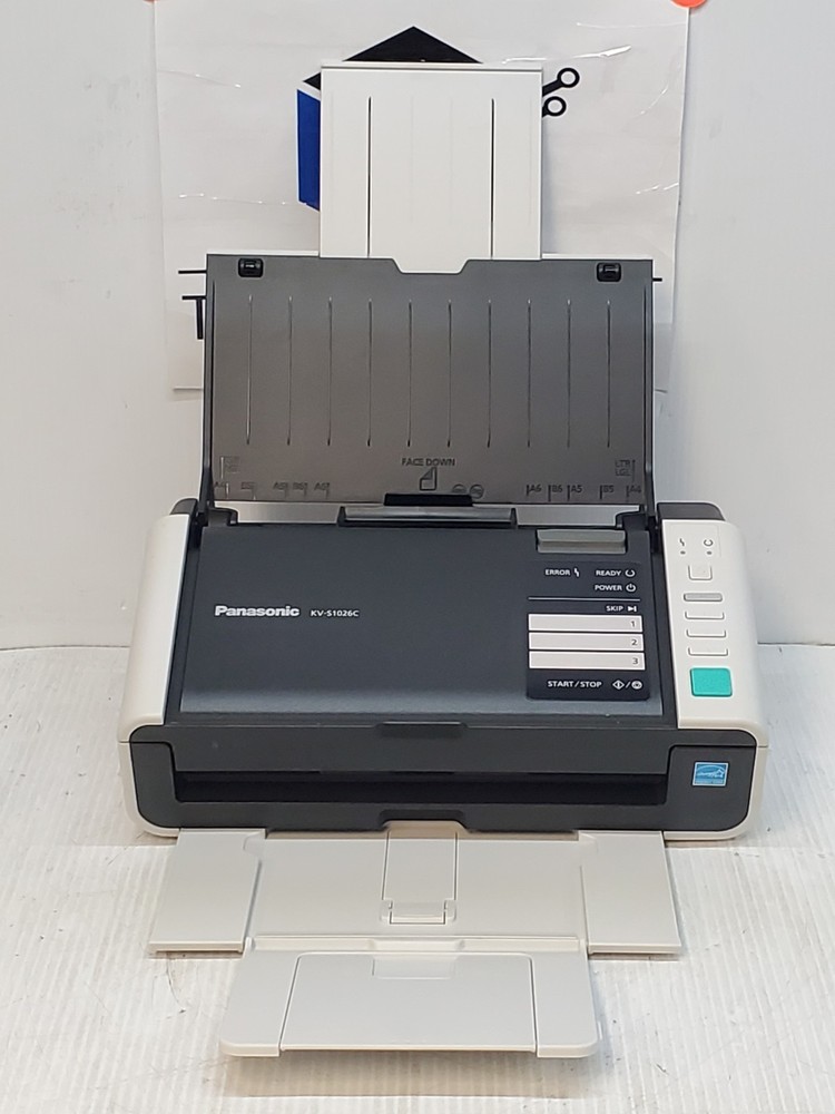 Panasonic KV-S1026C Duplex USB Personal WorkGroup Document Scanner No AC Adapter