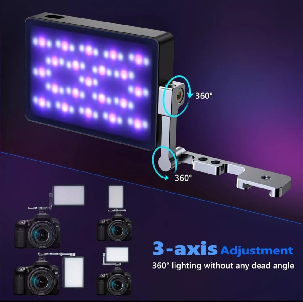 Waffle LED Video Light for Photo Studio Shooting