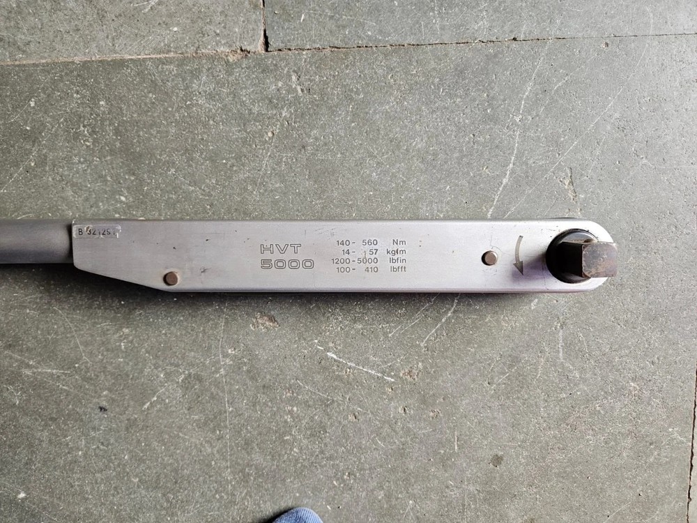 USED BRITOOL HVT 5000 3/4" Drive Torque Wrench