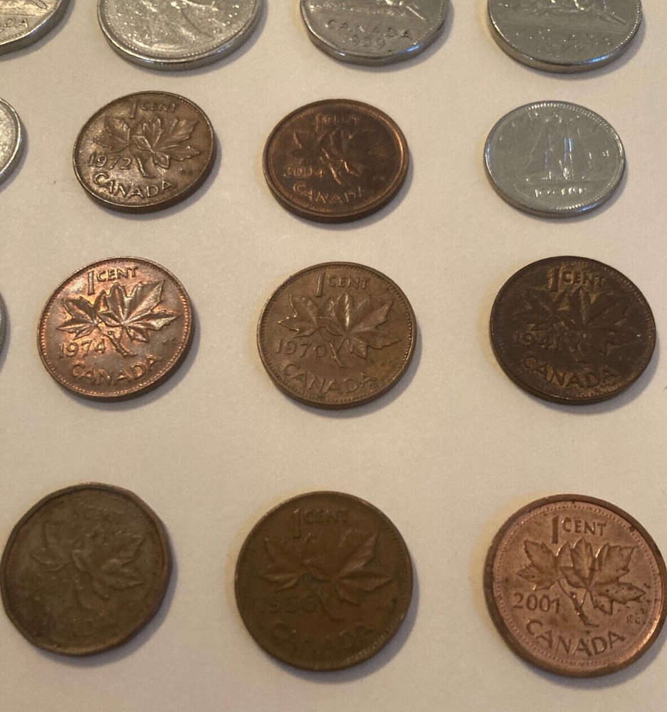 Assorted British and Canadian Coins......LOOK!