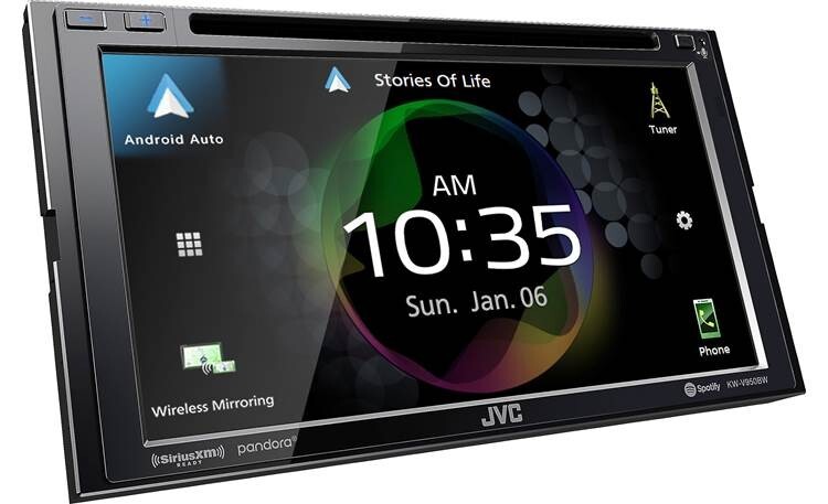 JVC KW-V950BW DVD Receiver