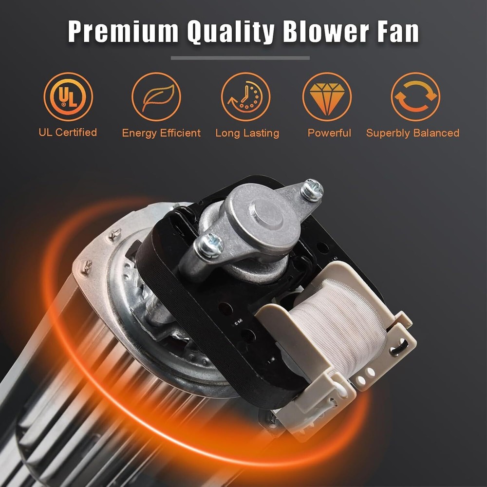 Pleasant Hearth ZCB100 Circulating Blower for Zero Clearance Fireplace