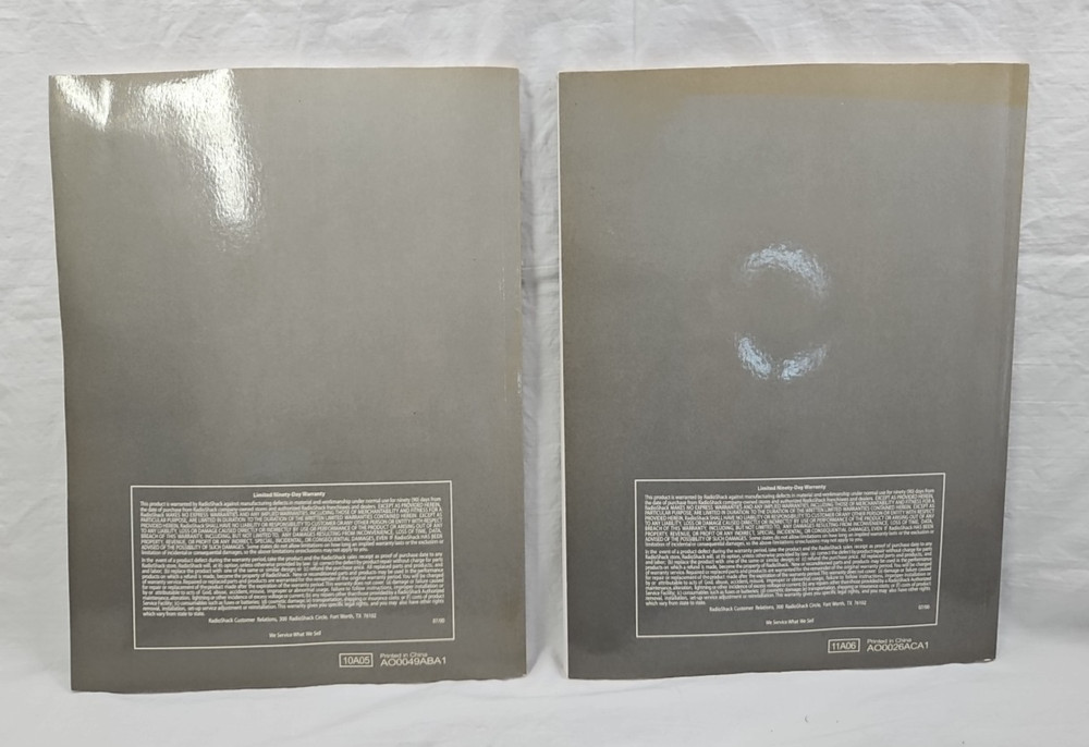 Radio Shack Electronics Learning Lab Kit Manuals parts Box Explore electronics