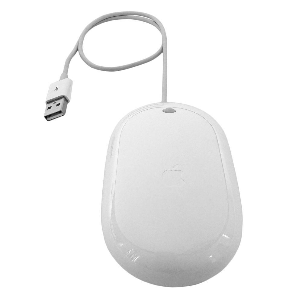 Apple A1152 Mighty Mouse ✅ Original Wired USB for Mac, Windows, Linux – Tested