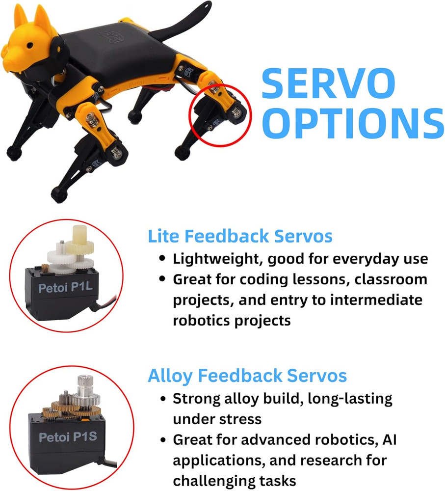 Programmable Robot Dog Bittle X V2 Lite Servo (Pre-Assembled) | Coding Smart Rob
