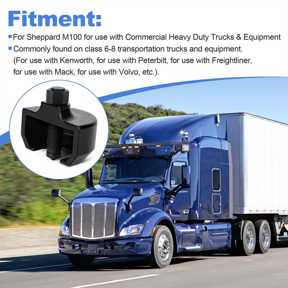 Pitman Arm Puller Compatible with Sheppard M100, Heavy Duty Steering Tool