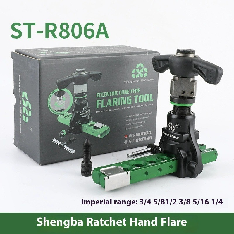 ST-R806A Dual-purpose Handheld Eccentric Flaring Tool for Copper Tubing
