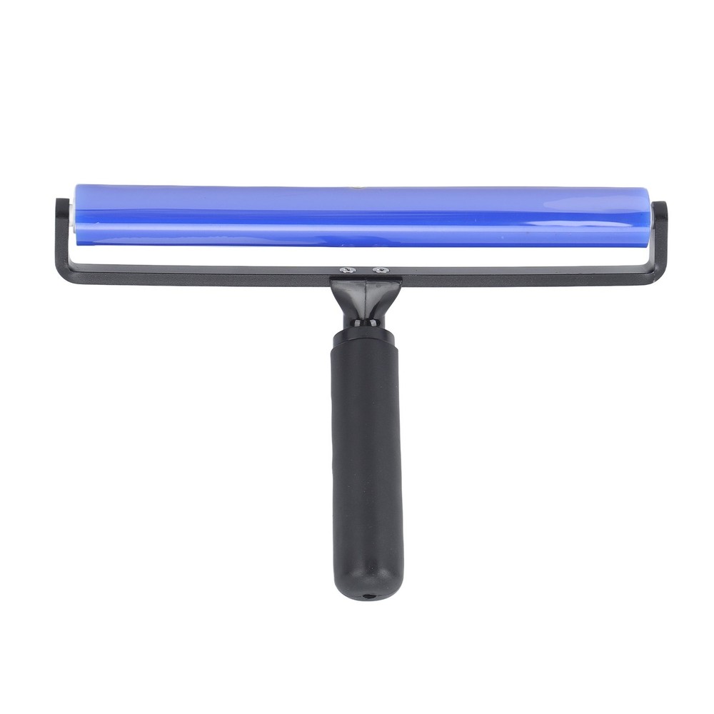 (10in)High Adhesion Blue Silicone Dust Roller Manual Dust Removal Roller US