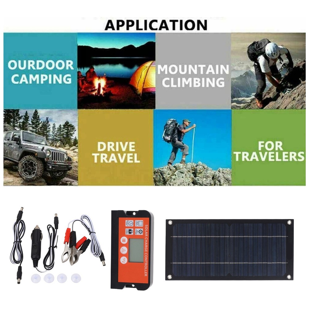 Solar Panel Kit 10W Solar Panel Charger Monocrystalline Silicon 18V