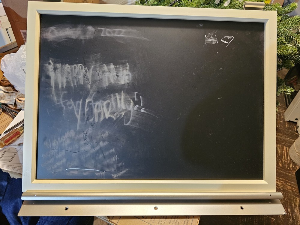Pottery Barn Daily Oraganizer System Chalkboard