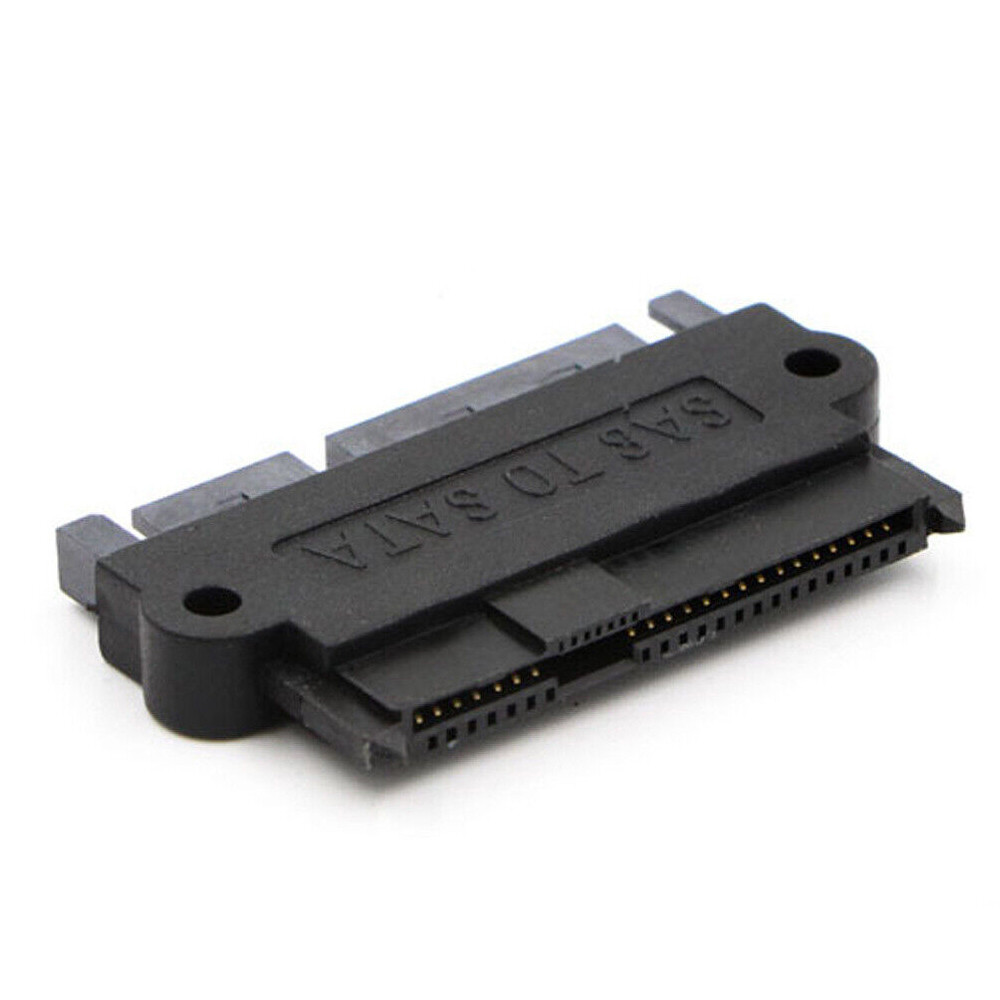 4PCS SFF-8482 Computer Cable Connectors SAS to SATA 22 pin HDD Raid Adapter