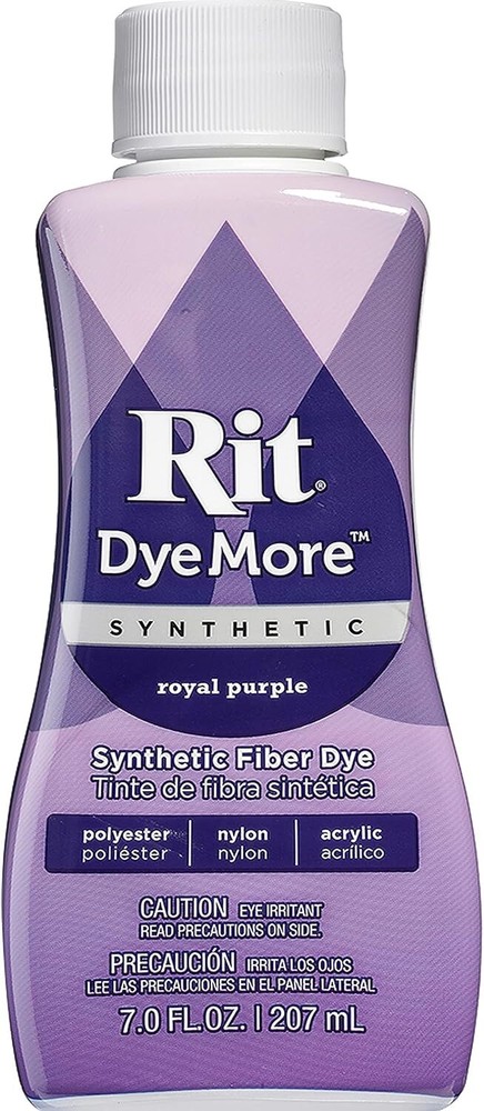Rit DyeMore Advanced Liquid Dye for Polyester, Acrylic, Acetate, Nylon and More