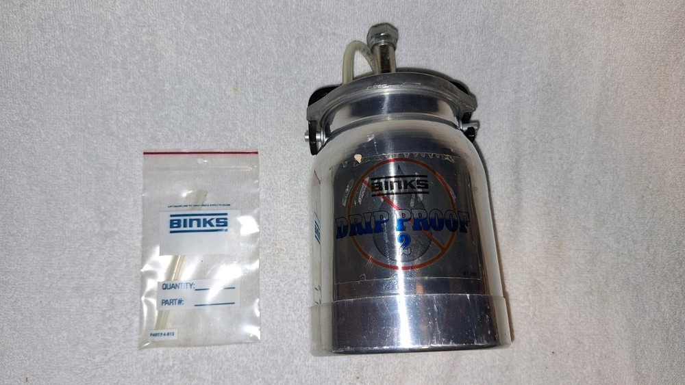 Binks 81-350 Drip Proof 2 - One Quart Cup NOS