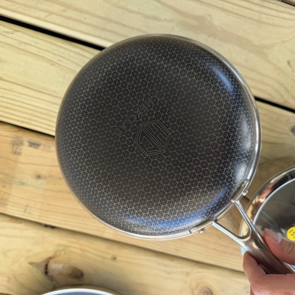 Hexclad Hybrid Cookware 6 Piece Set Preowned Great Condition