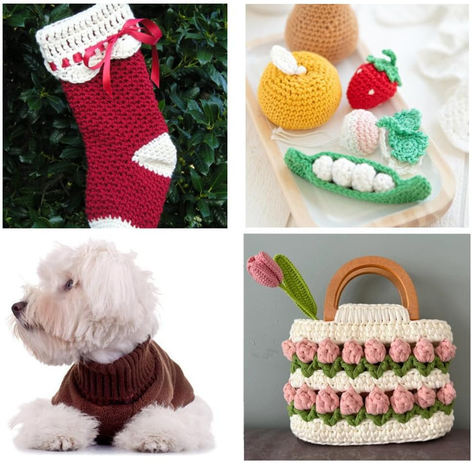 Crochet Hook Set,14 Sizes Hooks for Arthritic light blue