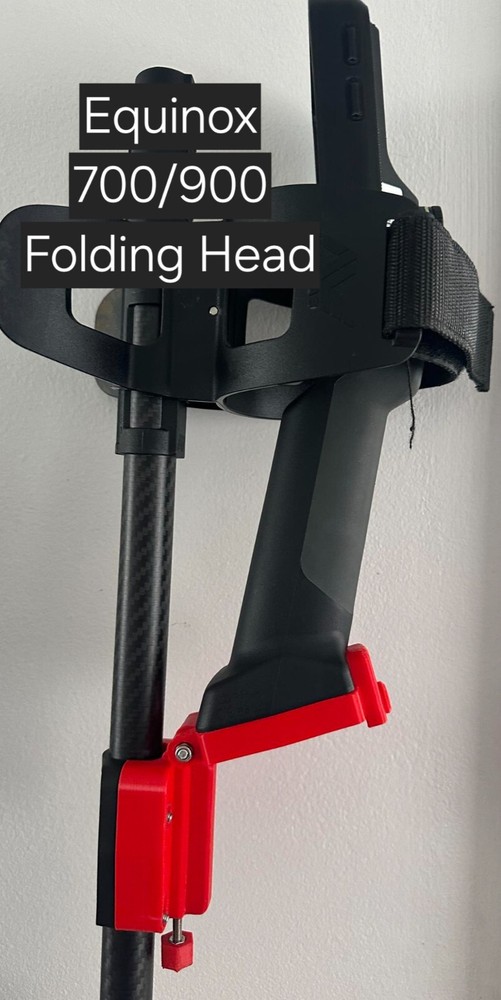 Minelab Equinox 700 & 900 Black Folding Head Unit System