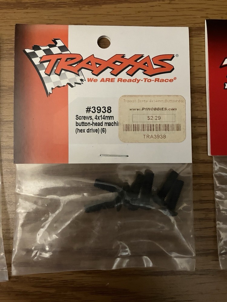 Traxxas 4x14mm Button Head Screw (6) [TRA3938]