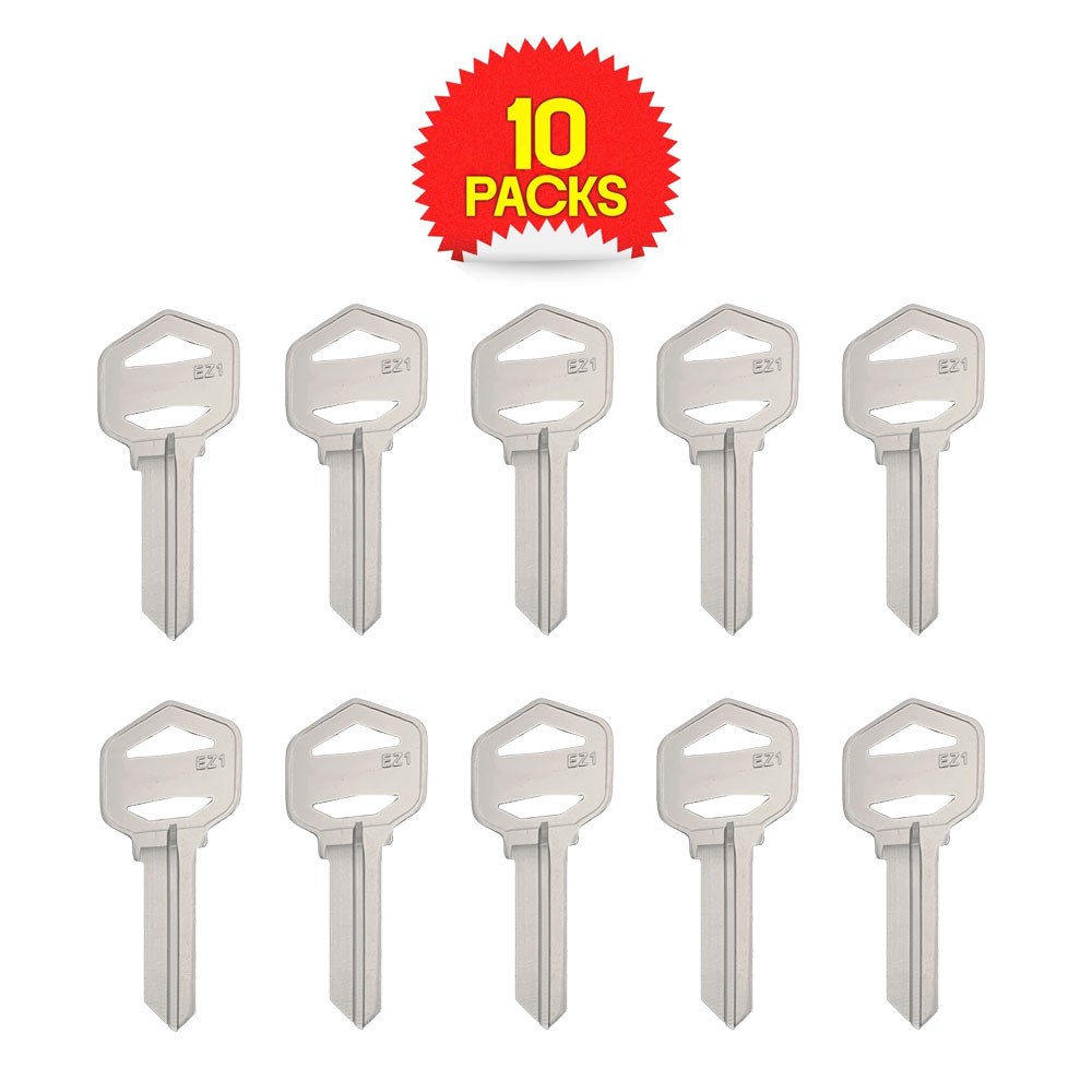 EZ1 Key Blank 5-Pin Nickel