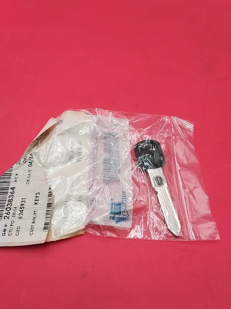 Genuine GM Ignition Key 26038364