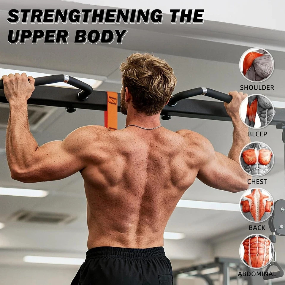 Pull up Assistance Bands 350Lbs Heavy Duty Resistance Band for Pull Up 4 PullPul