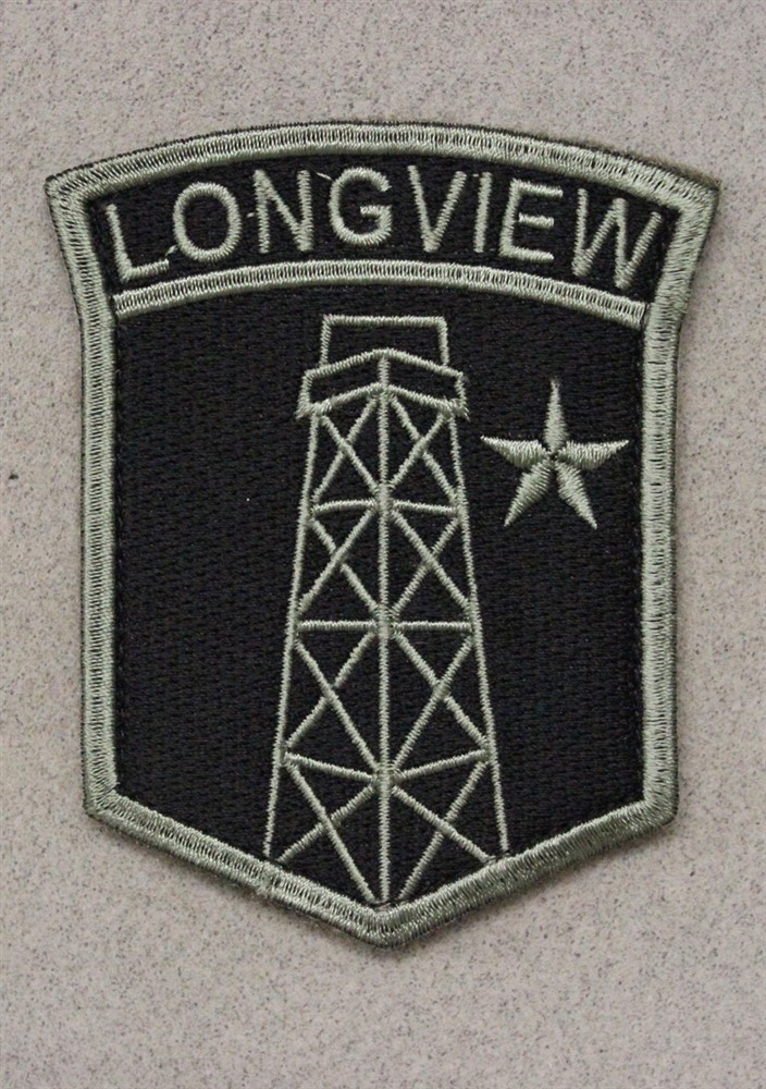 Longview High School, Army JROTC Patch (#2136) - w/hook & loop back