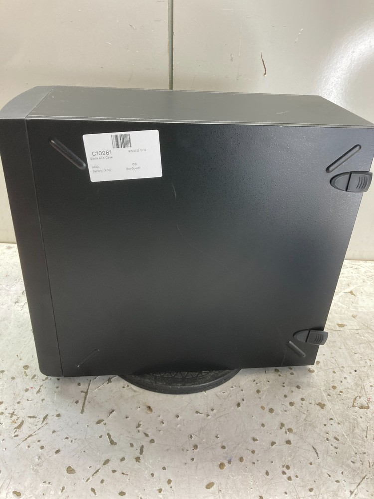 Vintage Retro Black ATX Sleeper Build Case