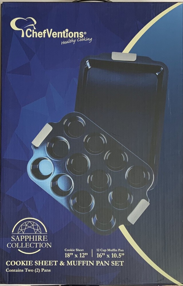 Chef Ventions Cookie Sheet & Muffin Pan Set