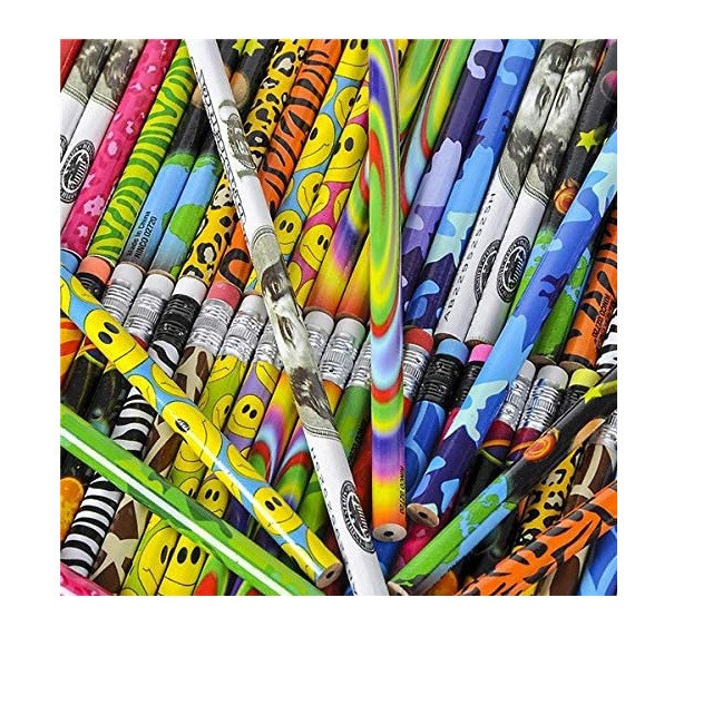 Pencil Assortment (144 Pack) 7.5" Wooden.