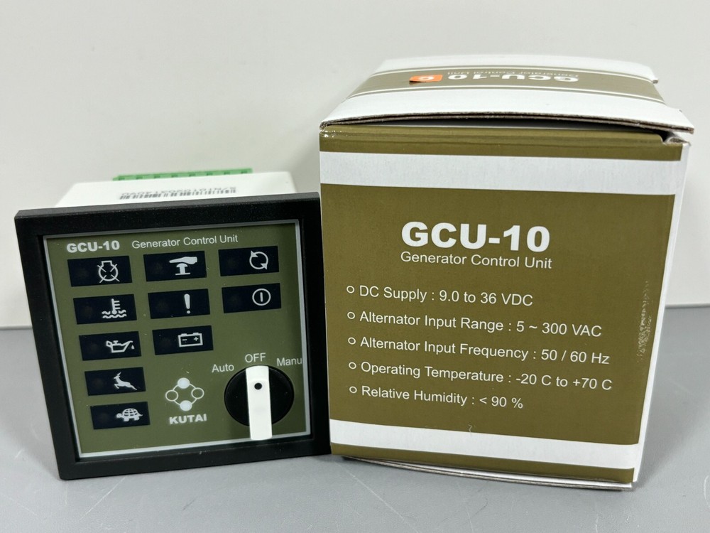 1PCS New KUTAI GCU-10 Generator Control Unit Fast Ship Quality assurance