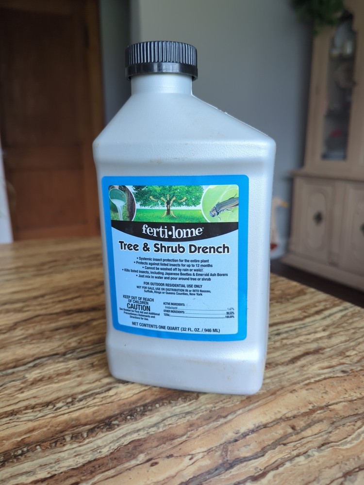 Fertilome Tree & Shrub Drench Systemic Insect Control Concentrate, 32 fl oz
