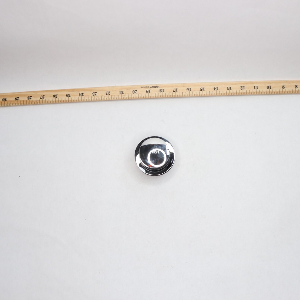 Toe Activated Tub Drain Polished Chrome