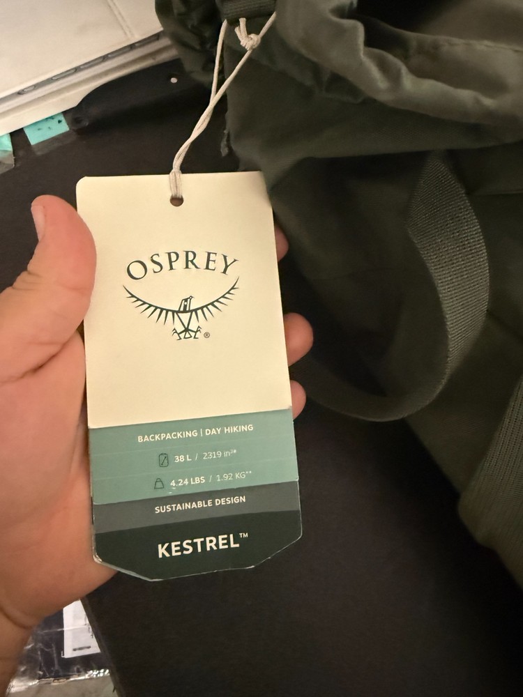 Osprey Packs Kestrel 38L Backpack Bonsai Small / Medium