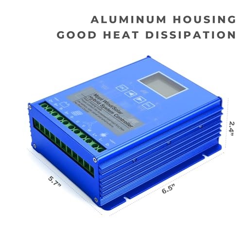 Wind Solar Hybrid Charge Controller, 1400W Wind and Solar Charge Controller,