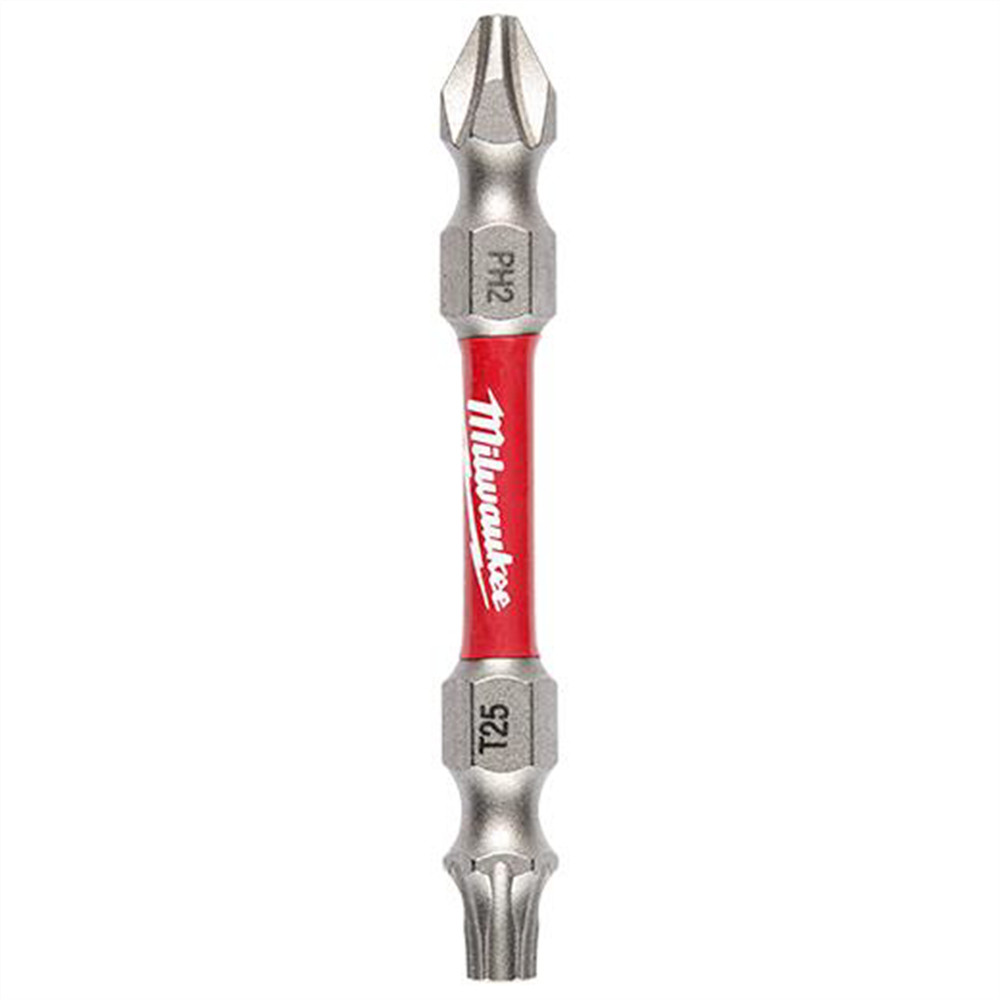Milwaukee Tool SHOCKWAVE PH2/T25 ImpactDouble Ended Bit