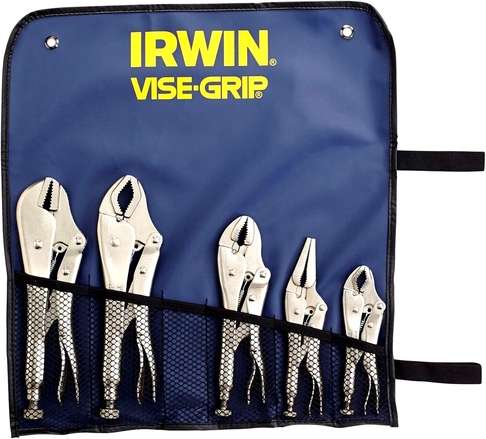 IRWIN VISE-GRIP Original Locking Pliers Set, 5 Piece Set, 68