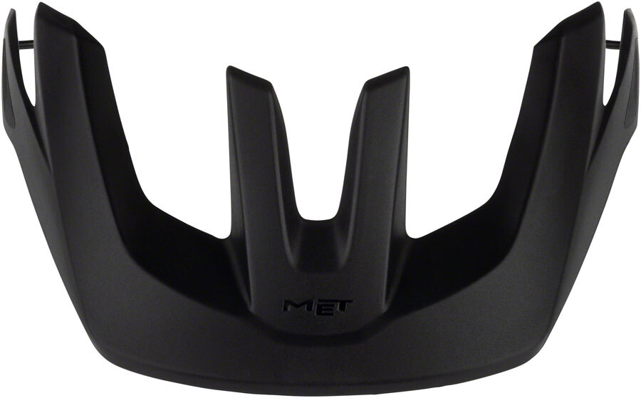 MET Helmets Echo Visor - Black, Universal