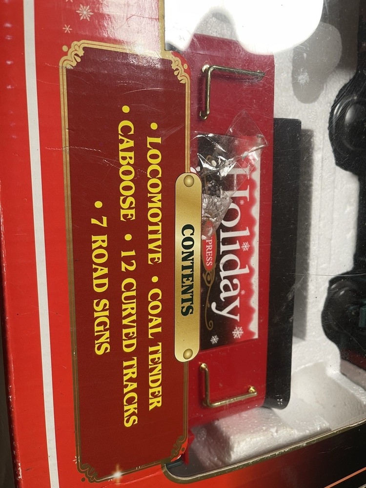 Train Set Holiday Express Vintage Train Set