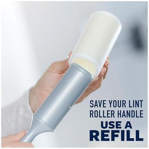 Scotch-Brite Everyday Clean Lint Roller Refills,6Roller Refills,420 Sheets,White