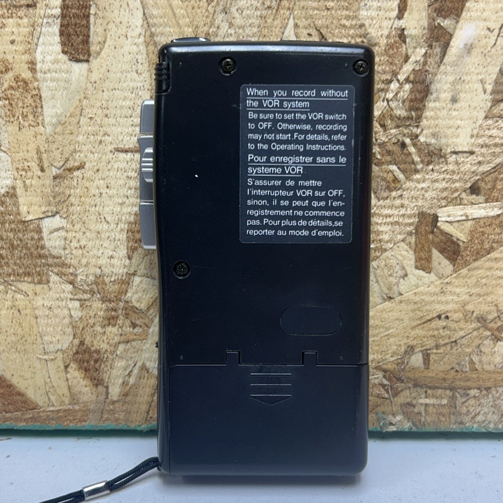 Sony M-660V VOR Micro-Cassette Recorder