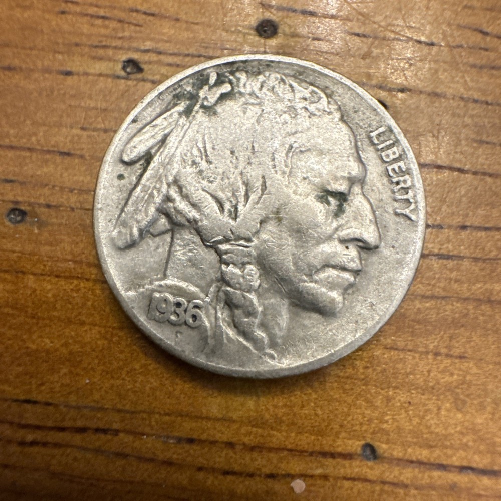 1936 & 19?? Buffalo Nickels (2)