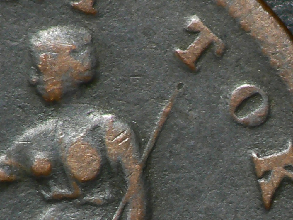 WE-2B4 Wellington Token Half Penny Canada Spear #22973