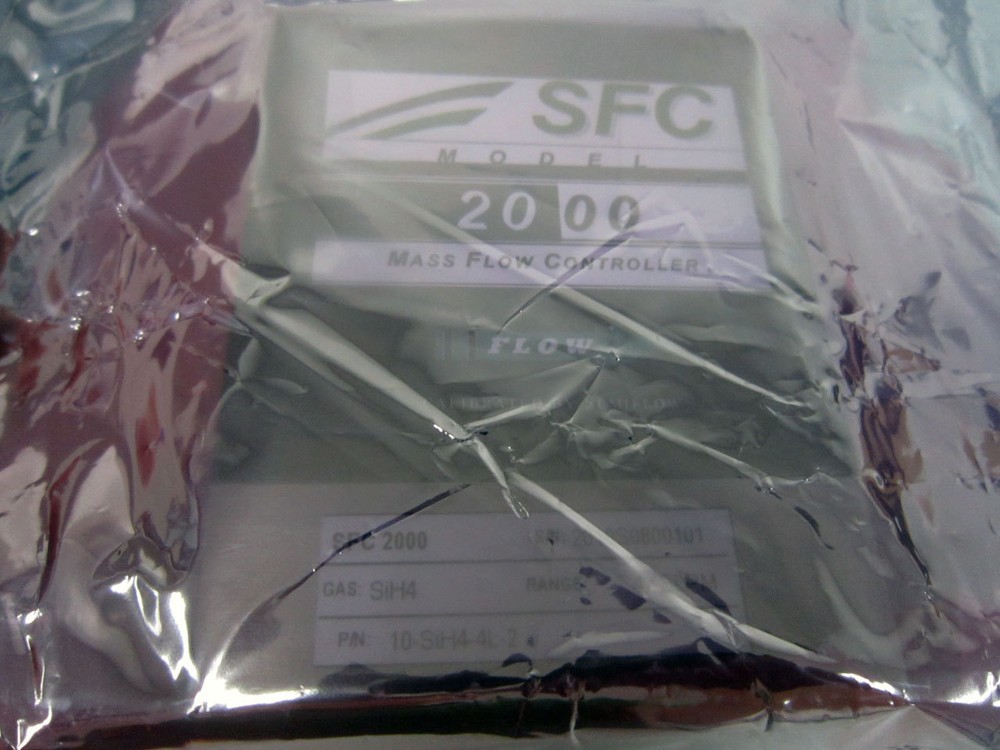 SFC 2000 MASS FLOW CONTROLLER MFC 10-SiH4-4L-2 4 SLPM SILANE SiH4