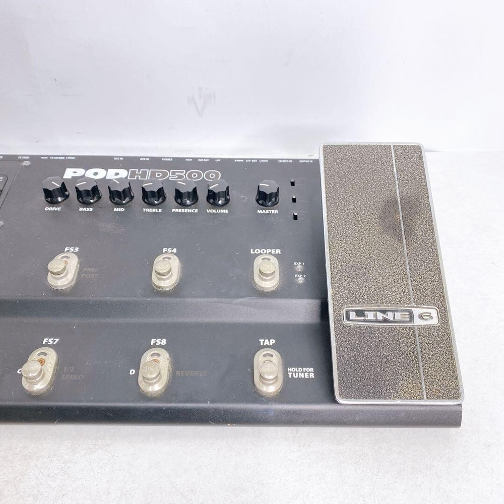 Line 6 POD HD500 Guitar Multi-Effects Processor Amp Simulator USED Tested