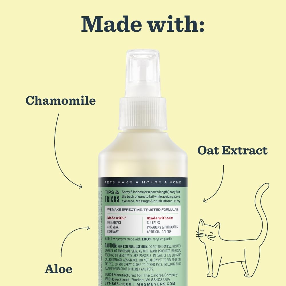 Clean Day Cat Deodorizing Spray, Sweet Chamomile Scent, 8oz