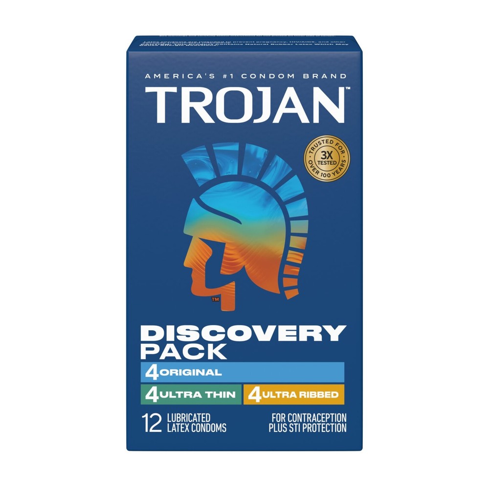 Trojan Discovery Pack Condoms - 12 count