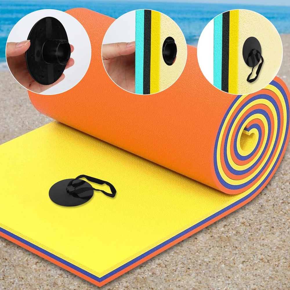 Floating Mat Tether Kit, Portable Floating Water Mat Tether Kits Universal Se...