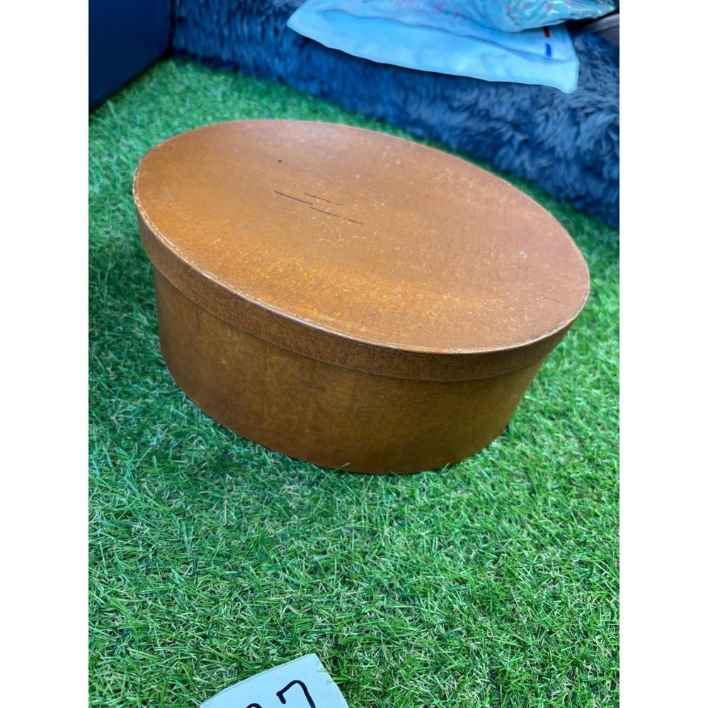 Vintage Fruit Basket Design Oval Box, Decorative Storage Container